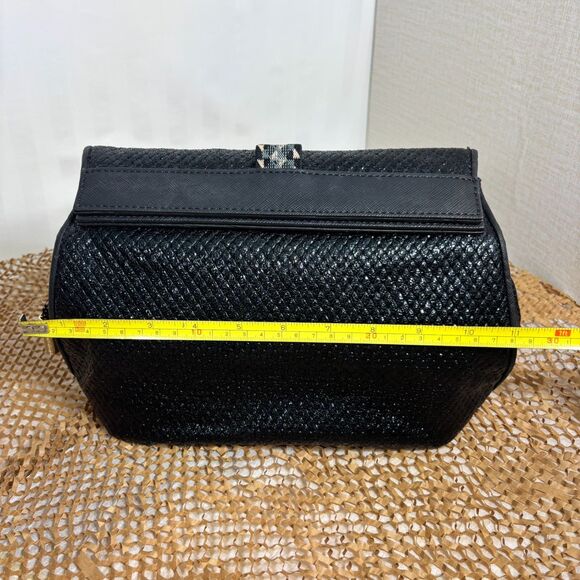 Henry Charles Michele Black | Large Deluxe Cosmetic Clutch | Retail $166 - Picture 14 of 14